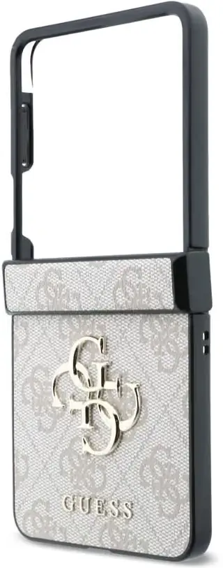 Guess Samsung Galaxy Z Flip 8 Hoesje Big 4G Logo Back Cover Roze afbeelding 3