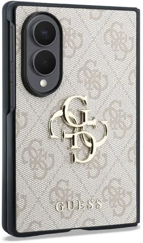 Guess Samsung Galaxy Z Fold 8 Hoesje Big 4G Logo Back Cover Roze afbeelding 3