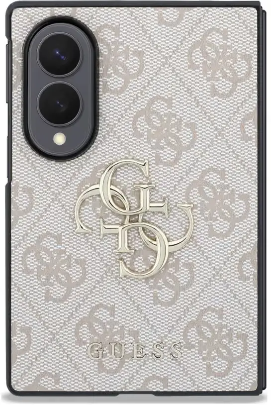 Guess Samsung Galaxy Z Fold 8 Hoesje Big 4G Logo Back Cover Roze afbeelding 2