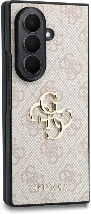 Guess Samsung Galaxy Z Fold 8 Ultra Hoesje Big 4G Logo Back Cover Roze afbeelding 3