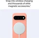 Origineel Google Pixel 11 Pro XL Hoesje PixelSnap Back Cover Lichtblauw afbeelding 3