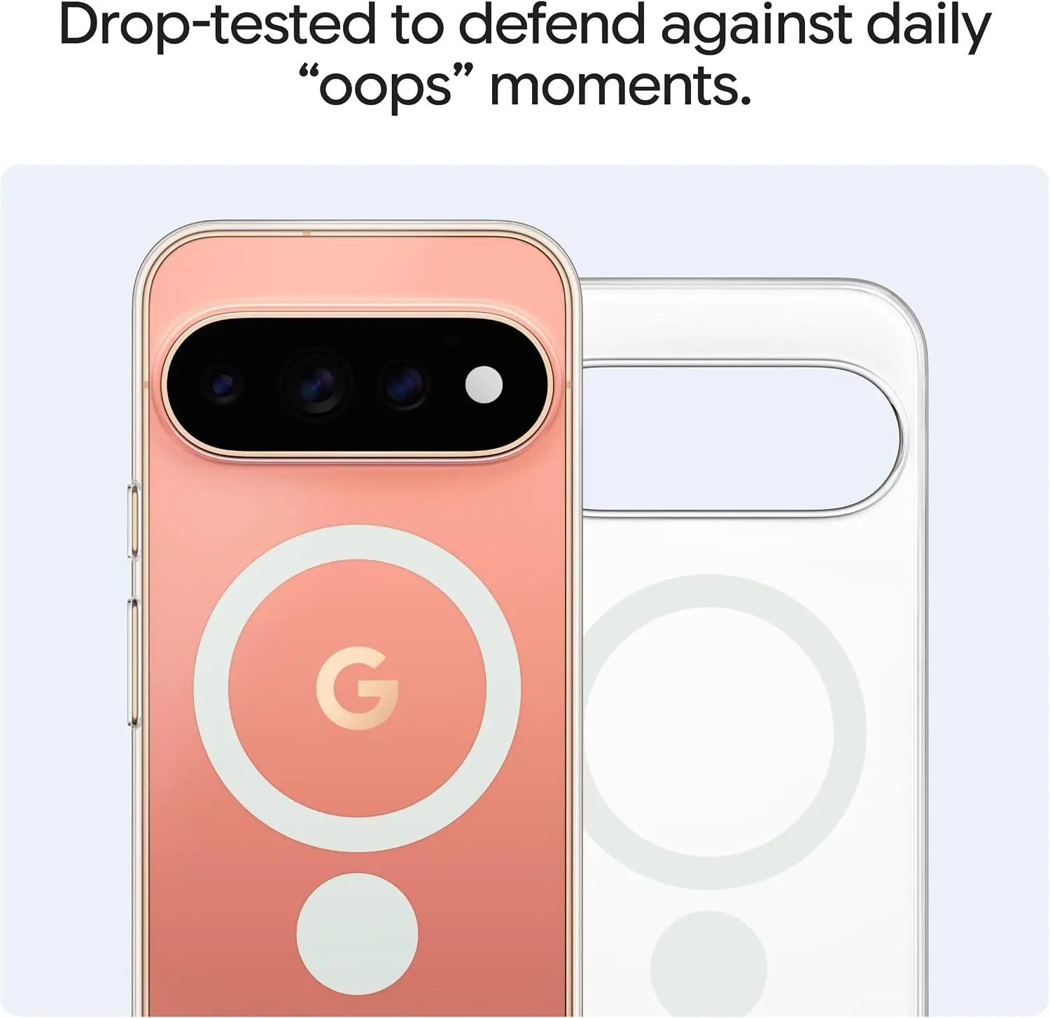 Origineel Google Pixel 11 Pro XL Hoesje PixelSnap Back Cover Transparant afbeelding 2