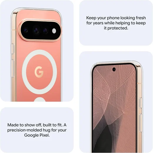 Origineel Google Pixel 11 Pro XL Hoesje PixelSnap Back Cover Transparant afbeelding 4