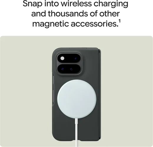 Origineel Google Pixel 11 Pro Fold Hoesje PixelSnap Back Cover Groen afbeelding 3