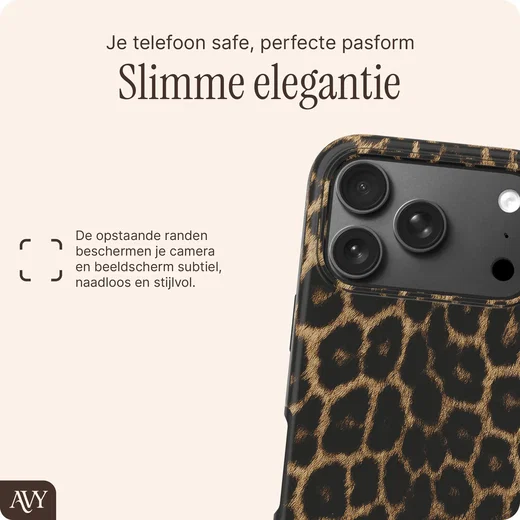AVY Apple iPhone 18 Pro Hoesje MagSafe Back Cover Panthera Chic afbeelding 8