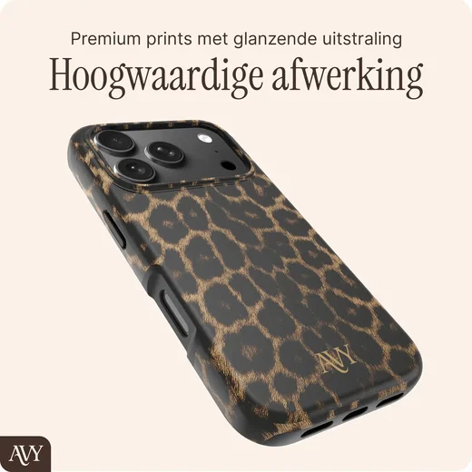 AVY Apple iPhone 18 Pro Hoesje MagSafe Back Cover Panthera Chic afbeelding 9
