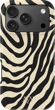AVY Apple iPhone 18 Pro Hoesje MagSafe Back Cover Serengeti Zebra