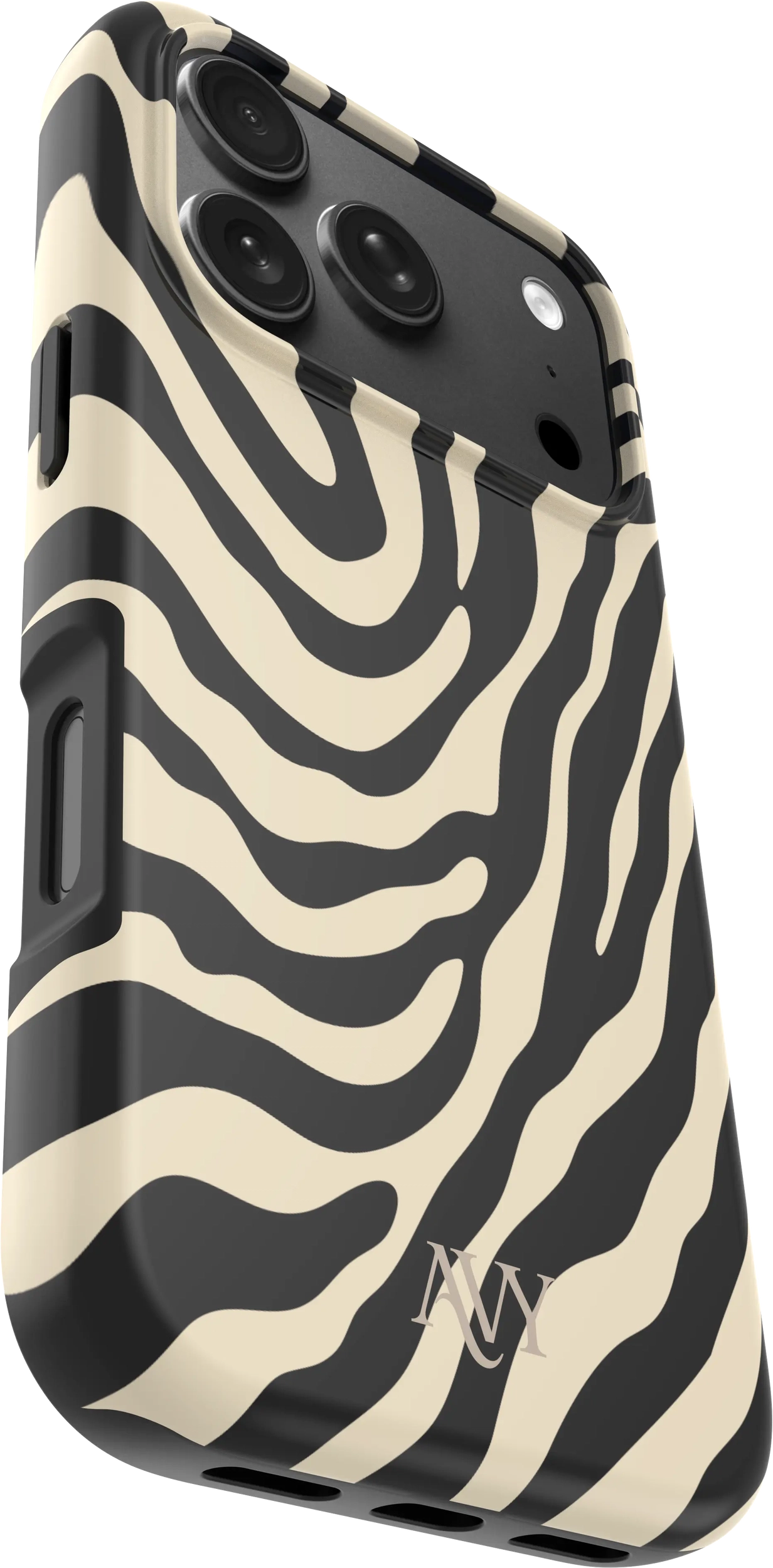 AVY Apple iPhone 18 Pro Hoesje MagSafe Back Cover Serengeti Zebra afbeelding 13