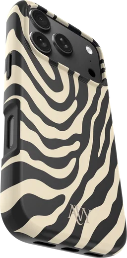 AVY Apple iPhone 18 Pro Hoesje MagSafe Back Cover Serengeti Zebra afbeelding 13