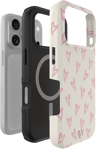 AVY Apple iPhone 18 Pro Hoesje MagSafe Back Cover Cupid Blush afbeelding 8