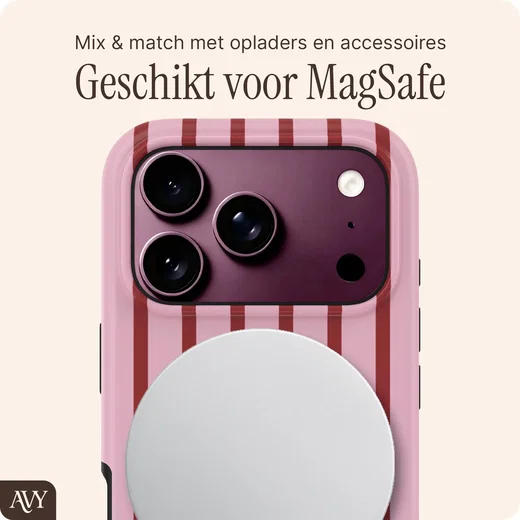 AVY Apple iPhone 18 Pro Hoesje MagSafe Back Cover Linea Sol afbeelding 4