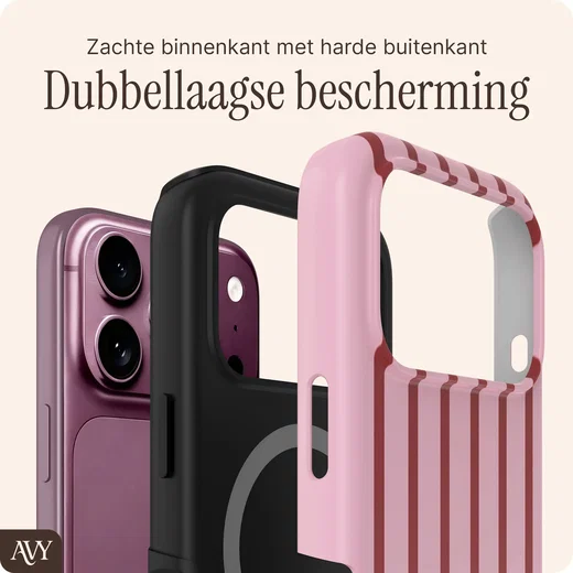 AVY Apple iPhone 18 Pro Hoesje MagSafe Back Cover Linea Sol afbeelding 2