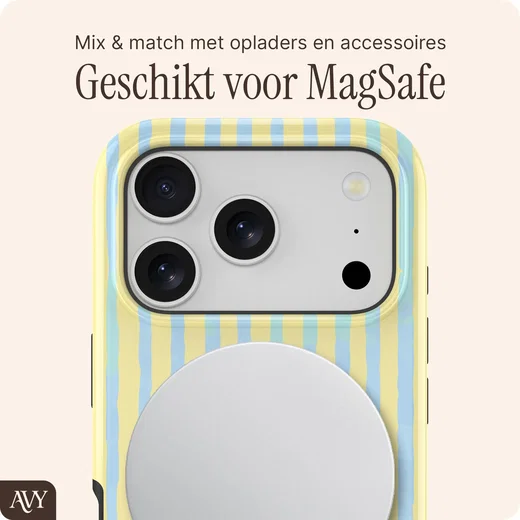 AVY Apple iPhone 18 Pro Hoesje MagSafe Back Cover Lemon Sky afbeelding 4