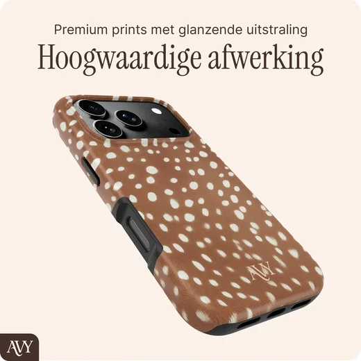 AVY Apple iPhone 18 Pro Hoesje MagSafe Back Cover Bambi afbeelding 6