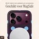 AVY Apple iPhone 18 Pro Hoesje MagSafe Back Cover Blueberry Wine afbeelding 4