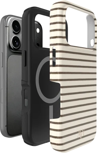 AVY Apple iPhone 18 Pro Hoesje MagSafe Back Cover Cafe Creme afbeelding 7