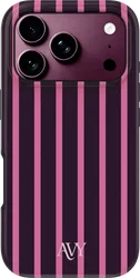 AVY Apple iPhone 18 Pro Hoesje MagSafe Back Cover Cherry Wine afbeelding