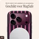 AVY Apple iPhone 18 Pro Hoesje MagSafe Back Cover Cherry Wine afbeelding 4