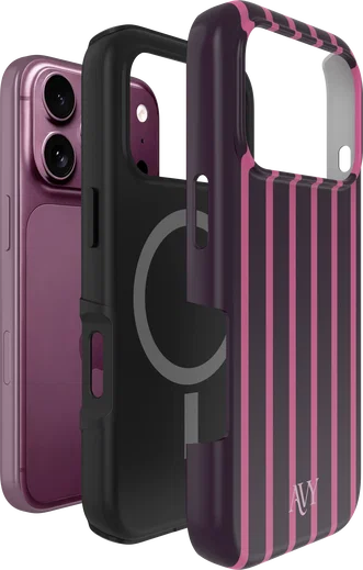 AVY Apple iPhone 18 Pro Hoesje MagSafe Back Cover Cherry Wine afbeelding 8