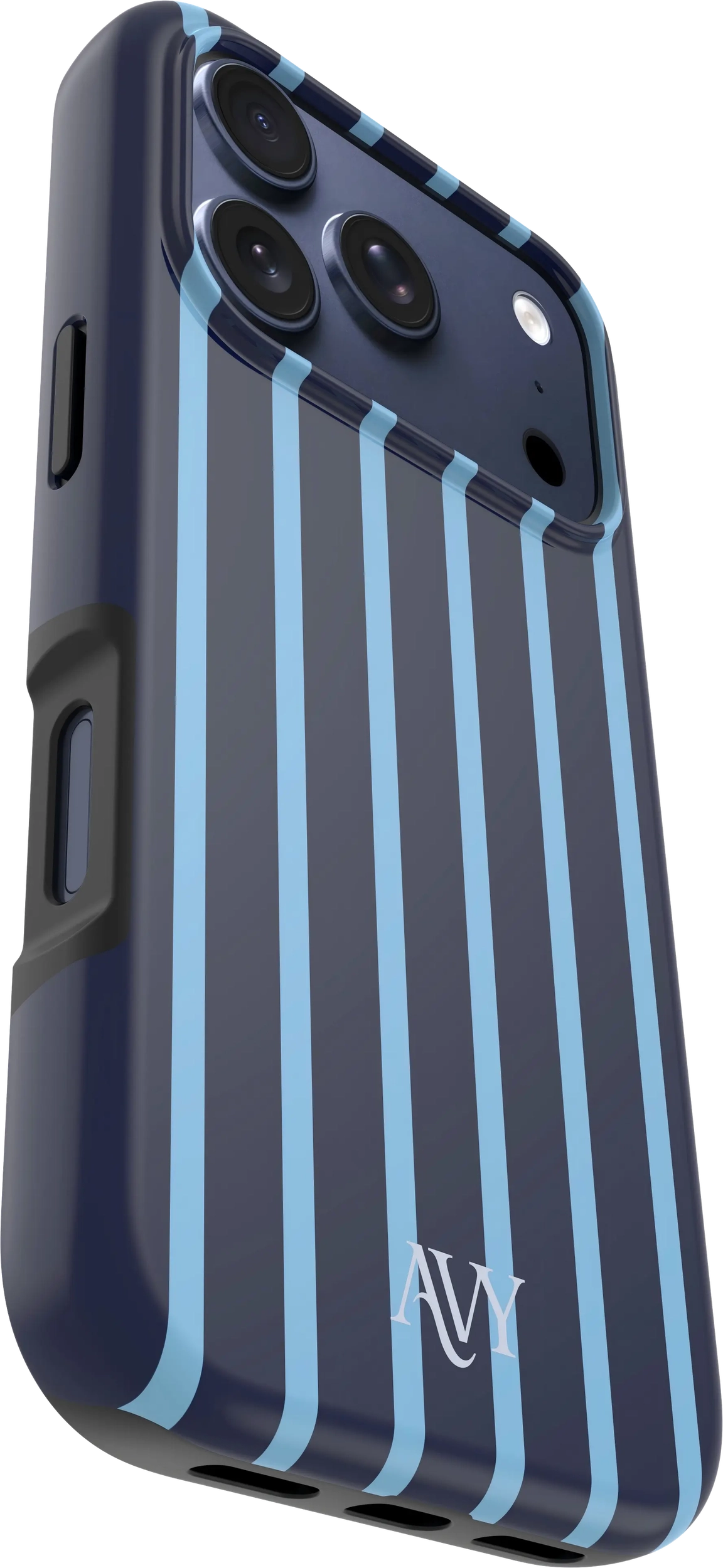 AVY Apple iPhone 18 Pro Hoesje MagSafe Back Cover Blue Society afbeelding 11