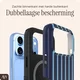 AVY Apple iPhone 18 Pro Hoesje MagSafe Back Cover Blue Society afbeelding 2