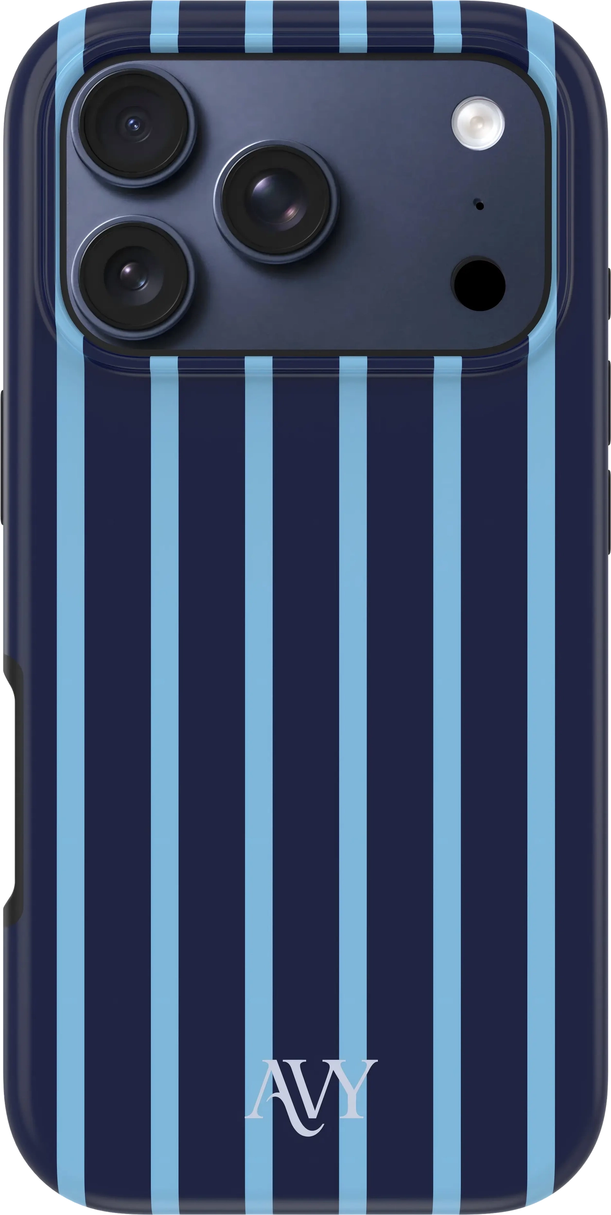AVY Apple iPhone 18 Pro Hoesje MagSafe Back Cover Blue Society afbeelding 9