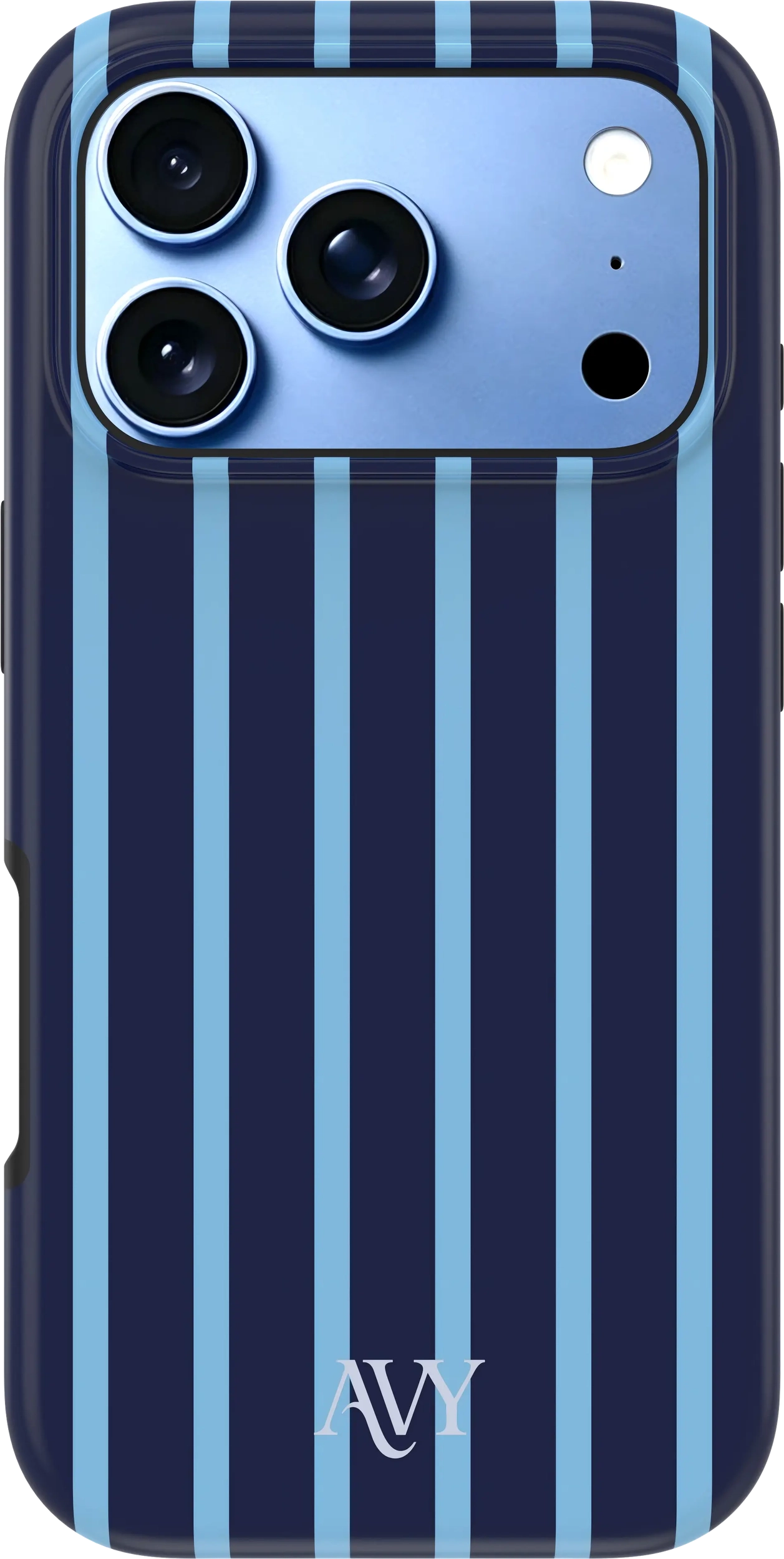 AVY Apple iPhone 18 Pro Hoesje MagSafe Back Cover Blue Society afbeelding 1