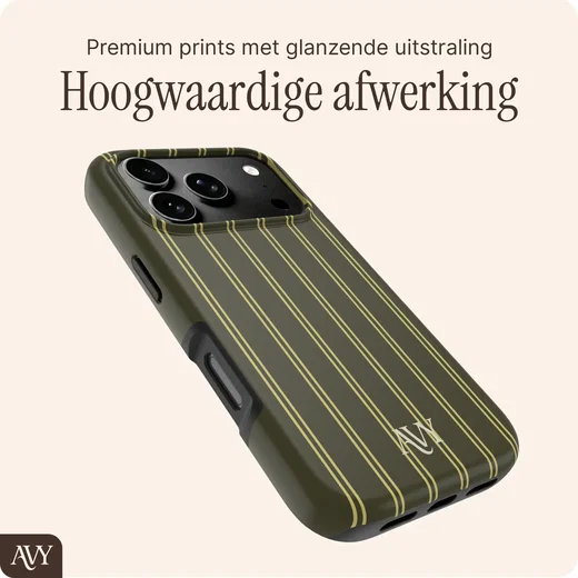 AVY Apple iPhone 18 Pro Hoesje MagSafe Back Cover Martini Olive afbeelding 5
