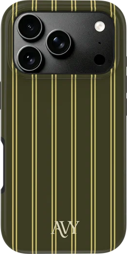 AVY Apple iPhone 18 Pro Hoesje MagSafe Back Cover Martini Olive afbeelding 1