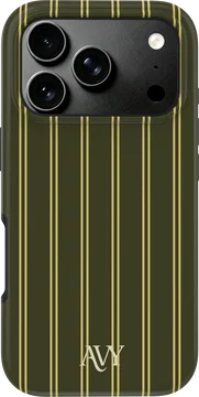 AVY Apple iPhone 18 Pro Hoesje MagSafe Back Cover Martini Olive