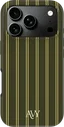 AVY Apple iPhone 18 Pro Hoesje MagSafe Back Cover Martini Olive
