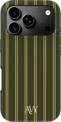 AVY Apple iPhone 18 Pro Hoesje MagSafe Back Cover Martini Olive afbeelding