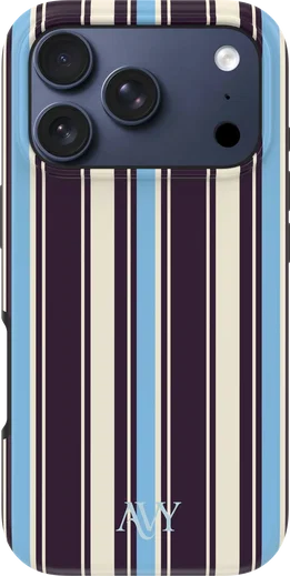 AVY Apple iPhone 18 Pro Hoesje MagSafe Back Cover Oxford Stripe afbeelding 9