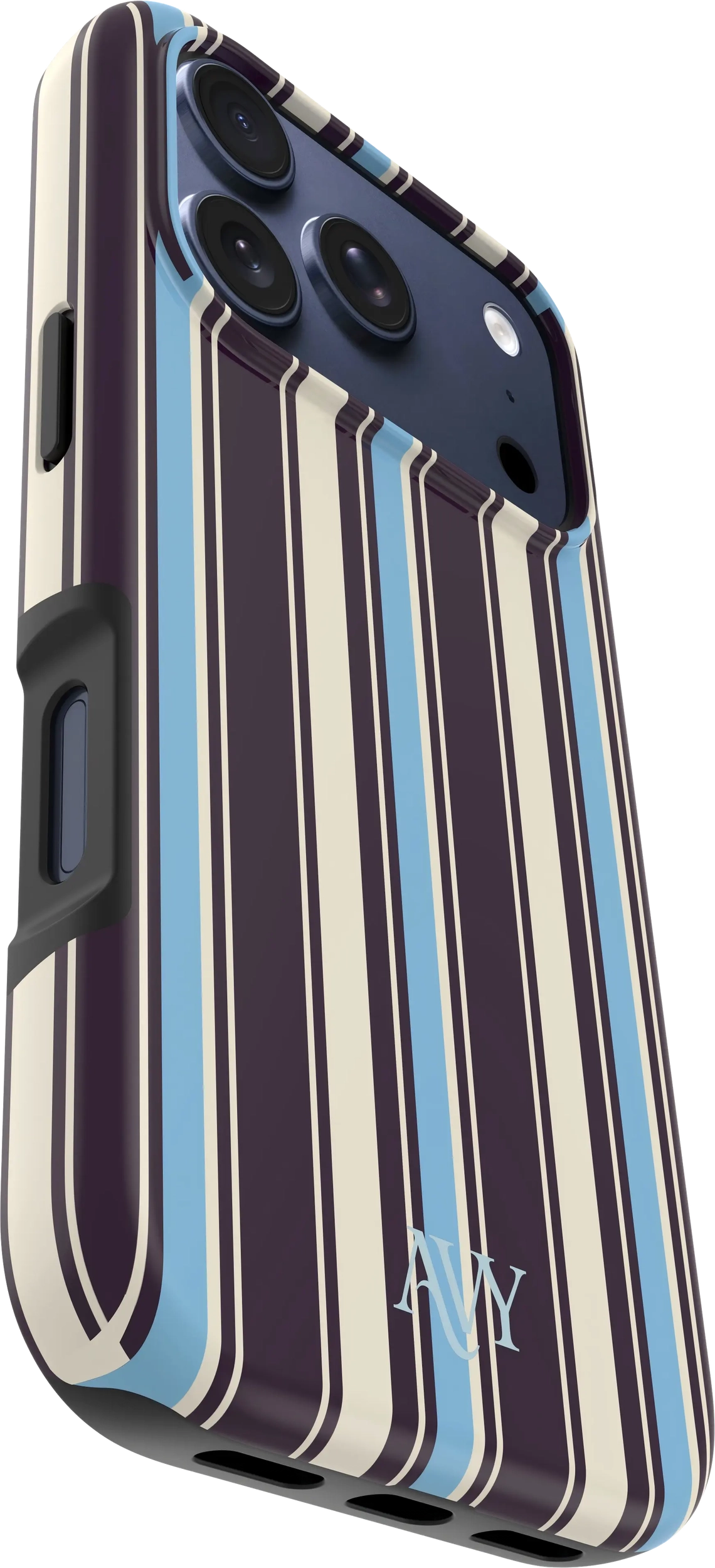 AVY Apple iPhone 18 Pro Hoesje MagSafe Back Cover Oxford Stripe afbeelding 11