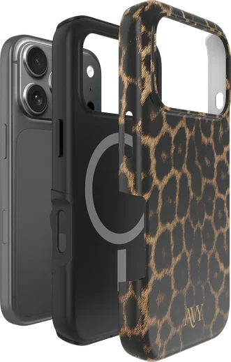 AVY Apple iPhone 18 Pro Max Hoesje MagSafe Back Cover Panthera Chic afbeelding 8