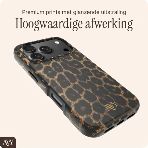 AVY Apple iPhone 18 Pro Max Hoesje MagSafe Back Cover Panthera Chic afbeelding 6