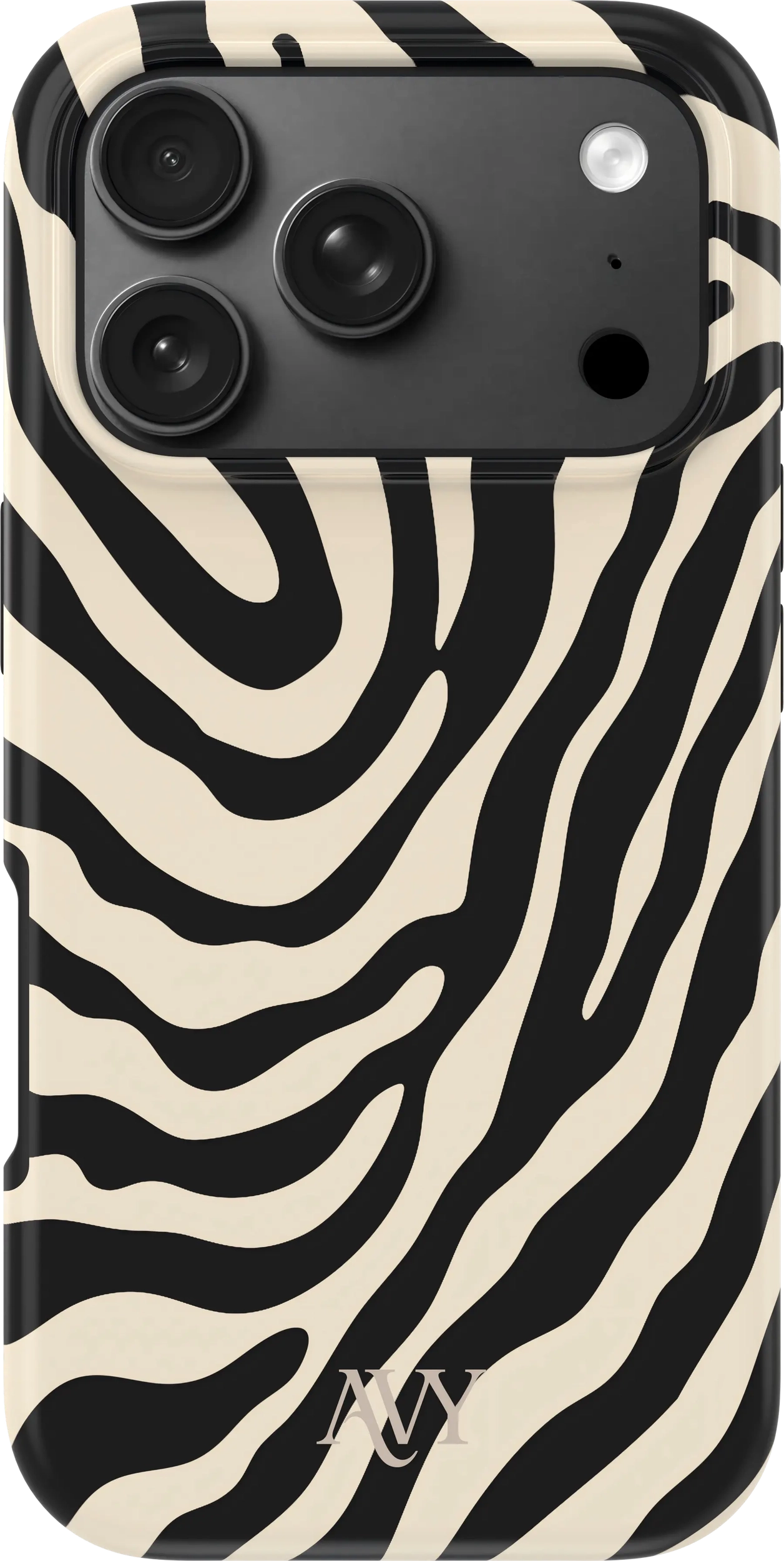 AVY Apple iPhone 18 Pro Max Hoesje MagSafe Back Cover Serengeti Zebra afbeelding 1