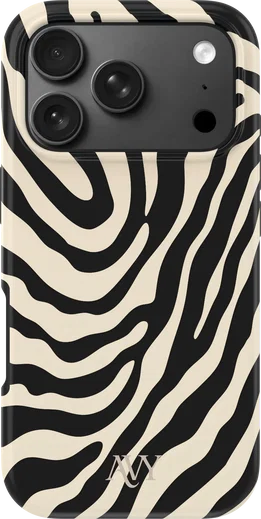 AVY Apple iPhone 18 Pro Max Hoesje MagSafe Back Cover Serengeti Zebra afbeelding 1