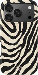 AVY Apple iPhone 18 Pro Max Hoesje MagSafe Back Cover Serengeti Zebra afbeelding