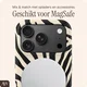 AVY Apple iPhone 18 Pro Max Hoesje MagSafe Back Cover Serengeti Zebra afbeelding 4