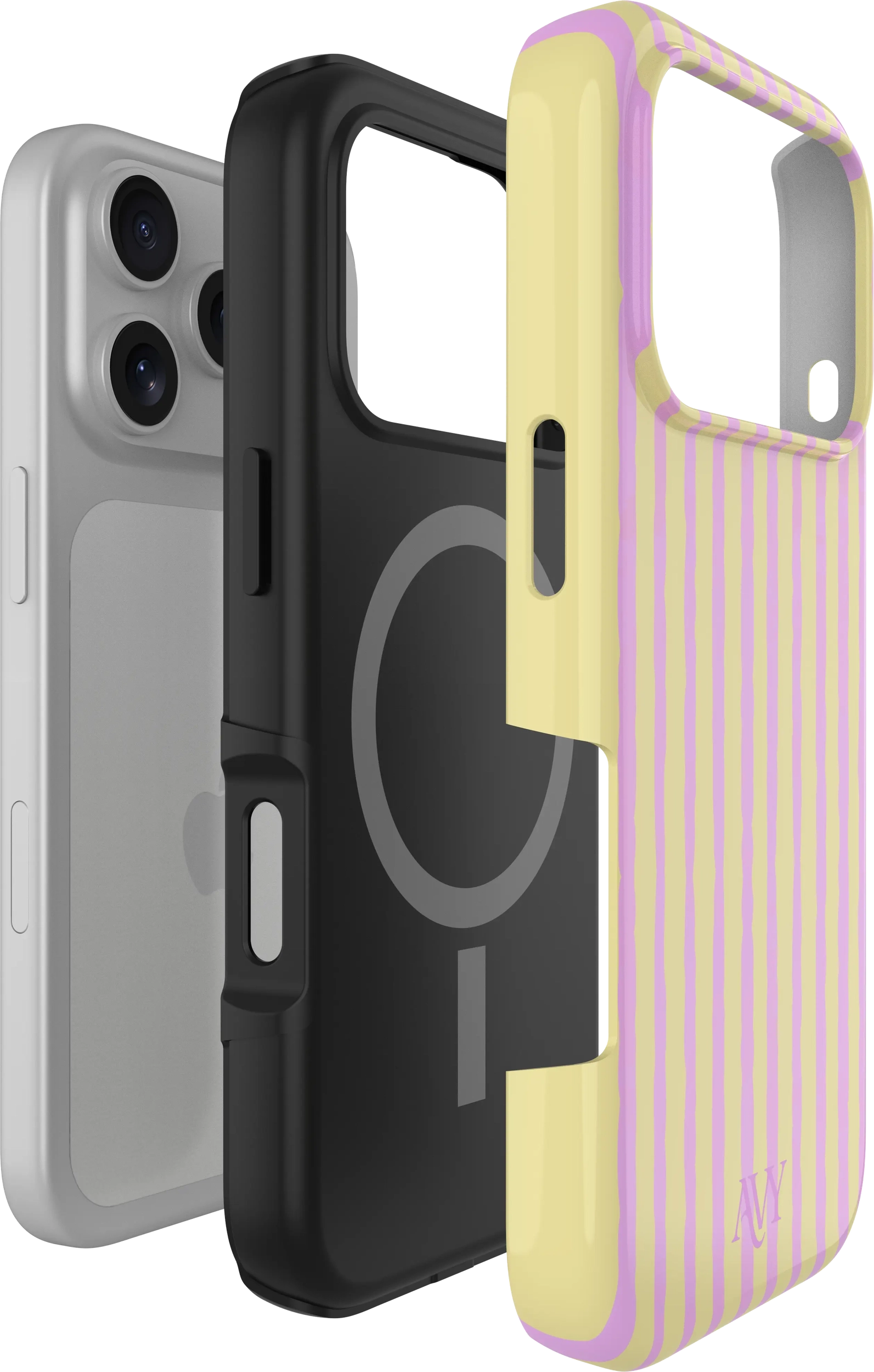 AVY Apple iPhone 18 Pro Max Hoesje MagSafe Back Cover Pink Lemonade afbeelding 8