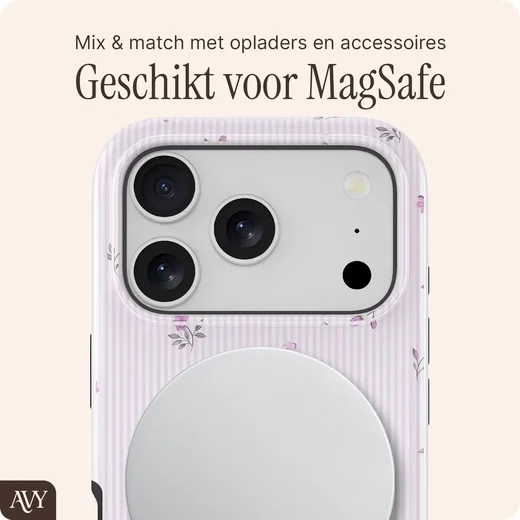 AVY Apple iPhone 18 Pro Max Hoesje MagSafe Back Cover Lila Dream afbeelding 4
