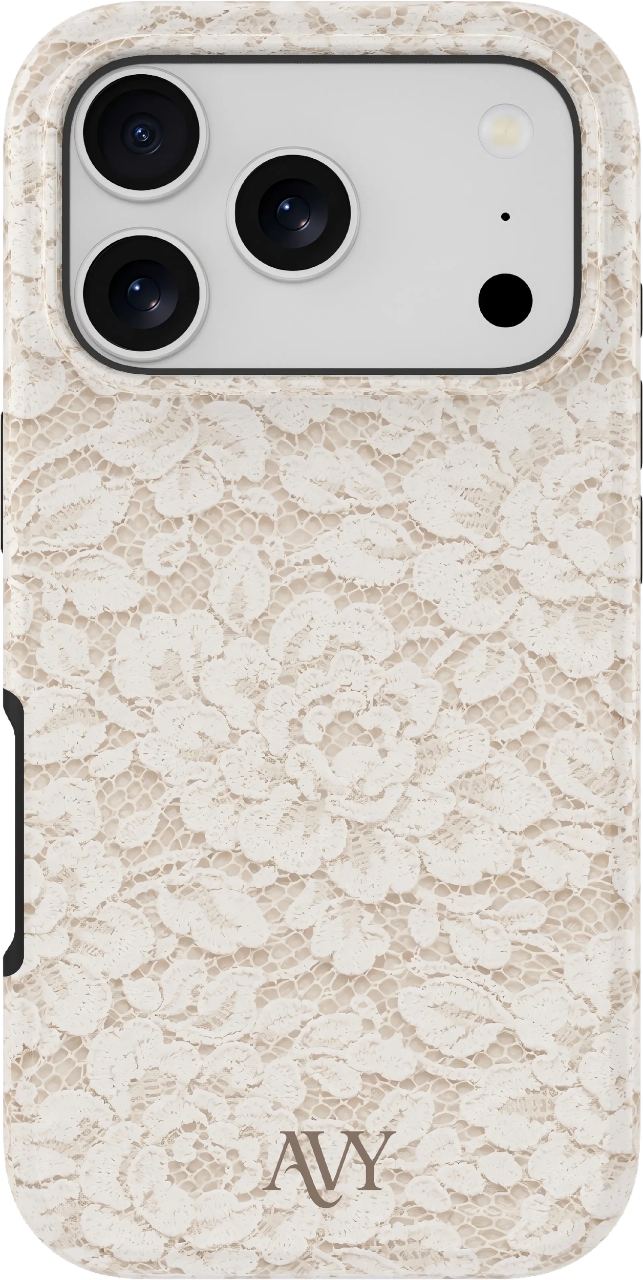 AVY Apple iPhone 18 Pro Max Hoesje MagSafe Back Cover Vintage Lace afbeelding 1