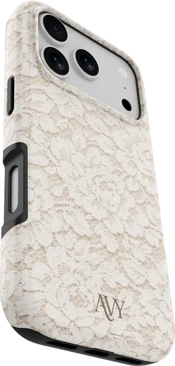 AVY Apple iPhone 18 Pro Max Hoesje MagSafe Back Cover Vintage Lace afbeelding 11
