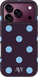 AVY Apple iPhone 18 Pro Max Hoesje MagSafe Back Cover Blueberry Wine afbeelding