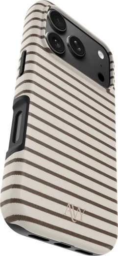AVY Apple iPhone 18 Pro Max Hoesje MagSafe Back Cover Cafe Creme afbeelding 7