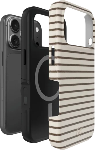 AVY Apple iPhone 18 Pro Max Hoesje MagSafe Back Cover Cafe Creme afbeelding 8