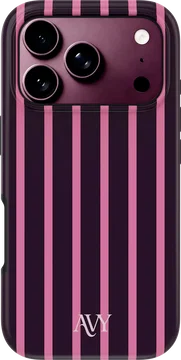 AVY Apple iPhone 18 Pro Max Hoesje MagSafe Back Cover Cherry Wine