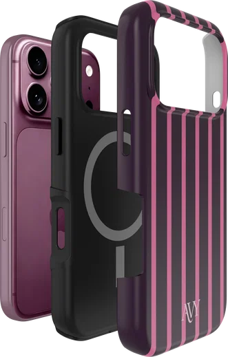 AVY Apple iPhone 18 Pro Max Hoesje MagSafe Back Cover Cherry Wine afbeelding 7