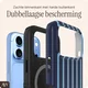 AVY Apple iPhone 18 Pro Max Hoesje MagSafe Back Cover Blue Society afbeelding 2